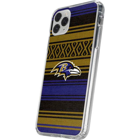 NFL Baltimore Ravens Trailblazer iPhone 11 Pro Clear Case