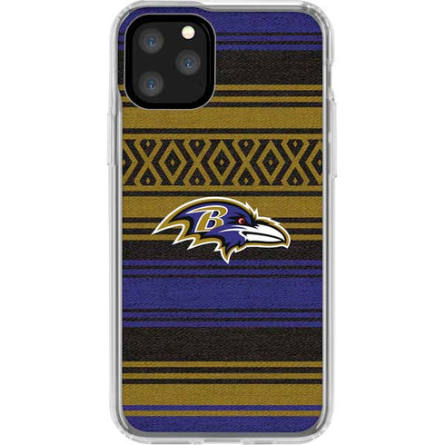 NFL Baltimore Ravens Trailblazer iPhone 11 Pro Clear Case