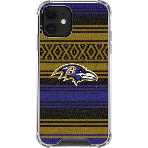 NFL Baltimore Ravens Trailblazer iPhone 12 Clear Case