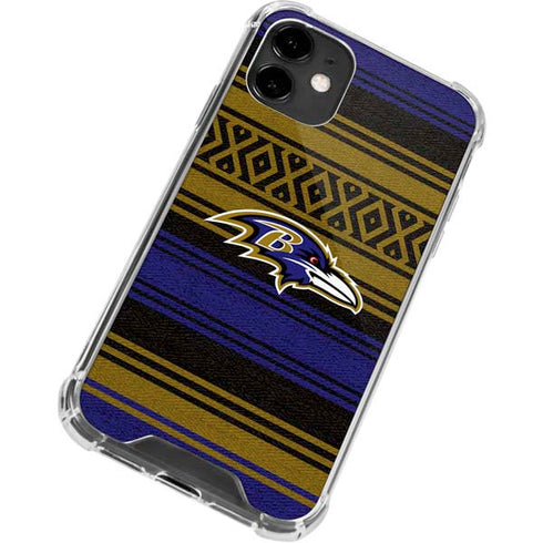NFL Baltimore Ravens Trailblazer iPhone 12 Clear Case