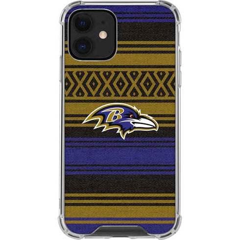 NFL Baltimore Ravens Trailblazer iPhone 12 Mini Clear Case