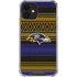 NFL Baltimore Ravens Trailblazer iPhone 12 Mini Clear Case
