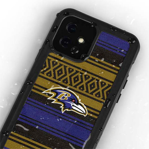 NFL Baltimore Ravens Trailblazer iPhone 12 Mini Waterproof Case