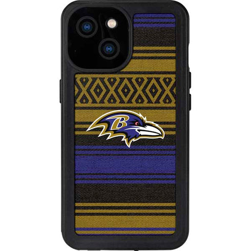 NFL Baltimore Ravens Trailblazer iPhone 13 Mini Waterproof Case