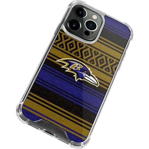 NFL Baltimore Ravens Trailblazer iPhone 13 Pro Max Clear Case