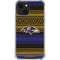 NFL Baltimore Ravens Trailblazer iPhone 14 Clear Case