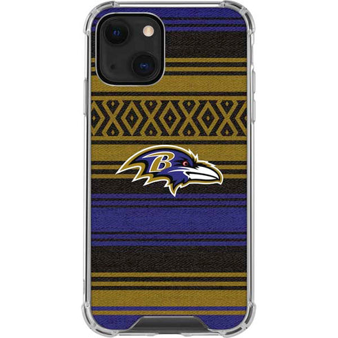 NFL Baltimore Ravens Trailblazer iPhone 14 Plus Clear Case