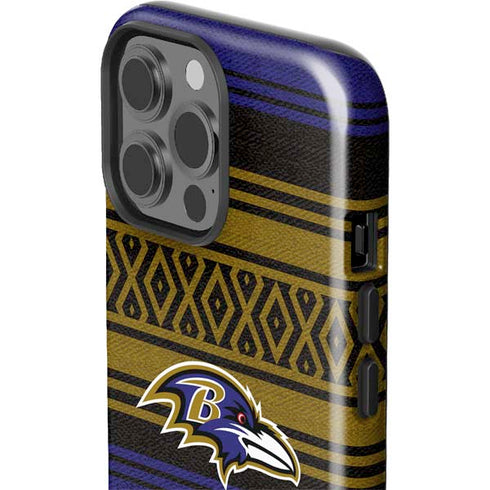 NFL Baltimore Ravens Trailblazer iPhone 15 Pro Max Impact Case