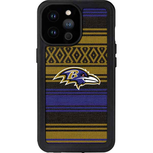 NFL Baltimore Ravens Trailblazer iPhone 14 Pro Max Waterproof Case