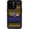 NFL Baltimore Ravens Trailblazer iPhone 14 Pro Waterproof Case