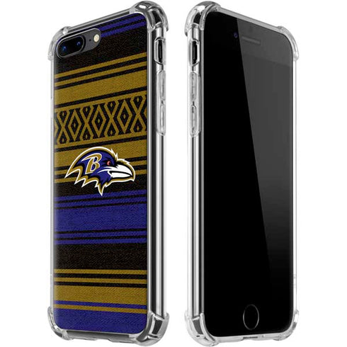 NFL Baltimore Ravens Trailblazer iPhone 7/8 Plus Clear Case
