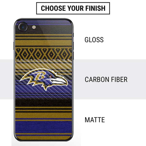 NFL Baltimore Ravens Trailblazer iPhone SE (2nd & 3rd Gen) Skin