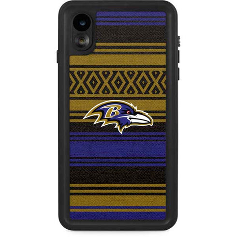 NFL Baltimore Ravens Trailblazer iPhone XR Waterproof Case
