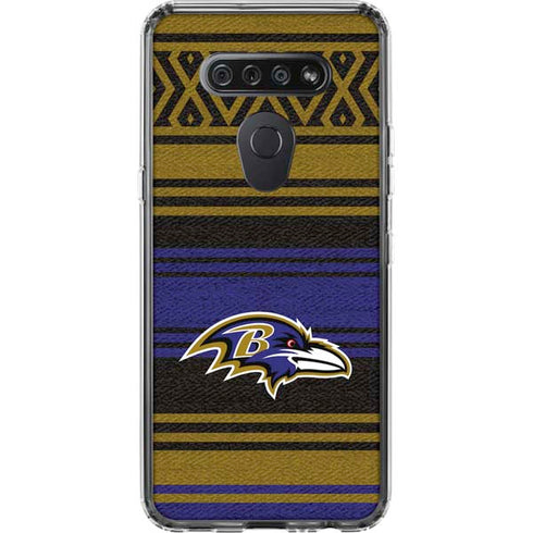 NFL Baltimore Ravens Trailblazer LG K51/Q51 Clear Case