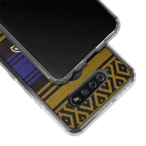 NFL Baltimore Ravens Trailblazer LG K51/Q51 Clear Case