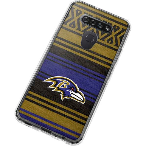 NFL Baltimore Ravens Trailblazer LG K51/Q51 Clear Case