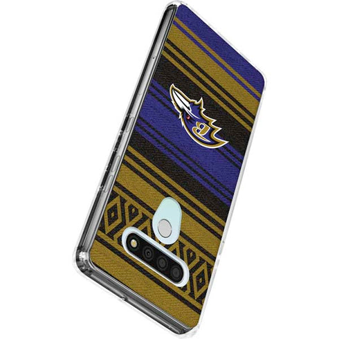 NFL Baltimore Ravens Trailblazer LG Stylo 6 Clear Case