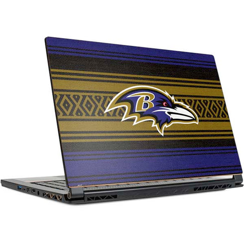 NFL Baltimore Ravens Trailblazer MSI GS65 Stealth Laptop Skin