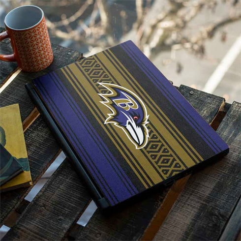 NFL Baltimore Ravens Trailblazer MSI GS65 Stealth Laptop Skin