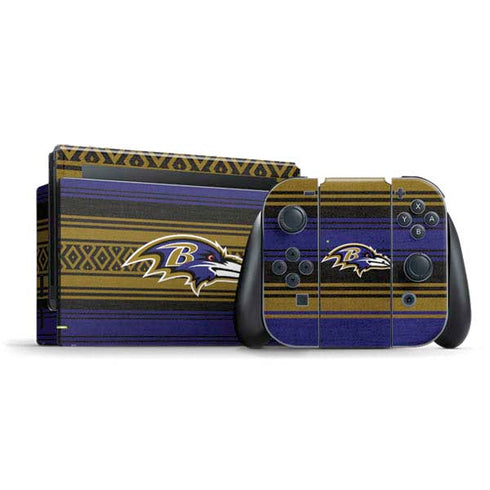 NFL Baltimore Ravens Trailblazer Nintendo Switch Bundle Skin