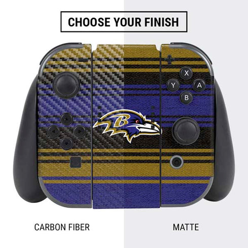 NFL Baltimore Ravens Trailblazer Nintendo Switch Bundle Skin