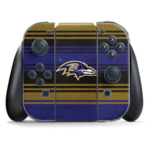NFL Baltimore Ravens Trailblazer Nintendo Switch (2017-2021) Joy-Con Controller Skin