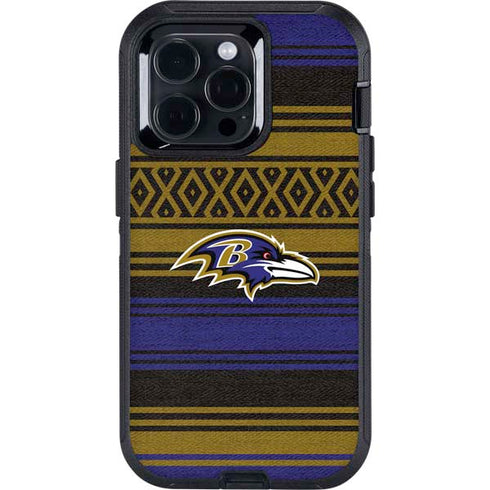 NFL Baltimore Ravens Trailblazer Otterbox Defender iPhone Skin