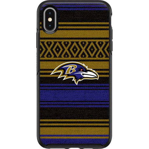 NFL Baltimore Ravens Trailblazer Otterbox Symmetry iPhone Skin