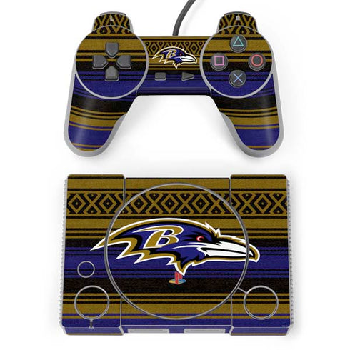 NFL Baltimore Ravens Trailblazer PlayStation Classic Bundle Skin