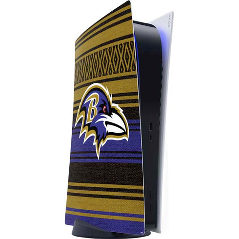 NFL Baltimore Ravens Trailblazer PS5 Digital Edition Console Skin