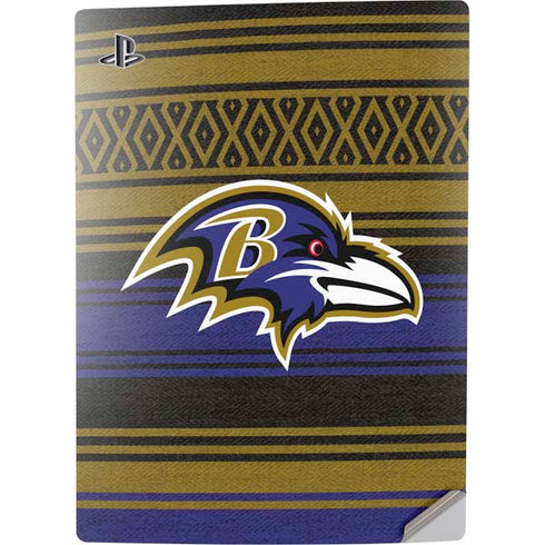 NFL Baltimore Ravens Trailblazer PS5 Digital Edition Console Skin