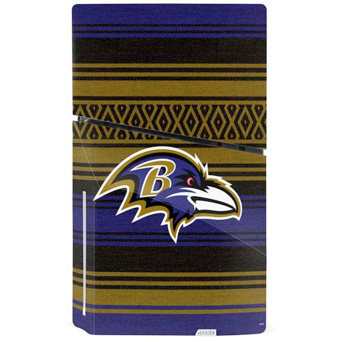 NFL Baltimore Ravens Trailblazer PS5 Slim Disk Bundle Skin