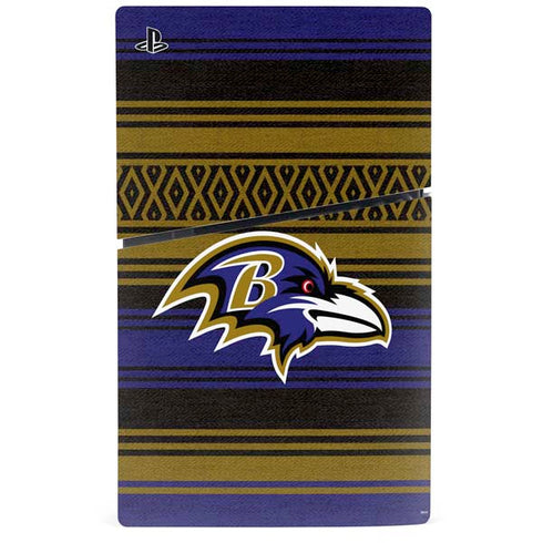 NFL Baltimore Ravens Trailblazer PS5 Slim Digital Edition Bundle Skin