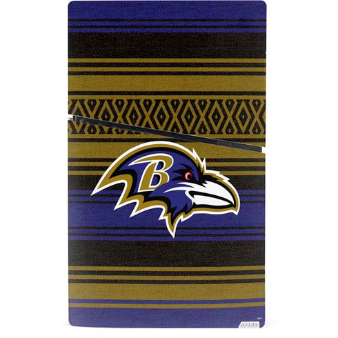 NFL Baltimore Ravens Trailblazer PS5 Slim Digital Edition Bundle Skin