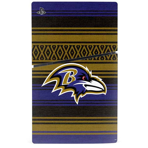NFL Baltimore Ravens Trailblazer PS5 Slim Digital Edition Console Skin