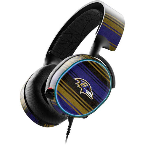 NFL Baltimore Ravens Trailblazer SteelSeries Arctis 3 Skin
