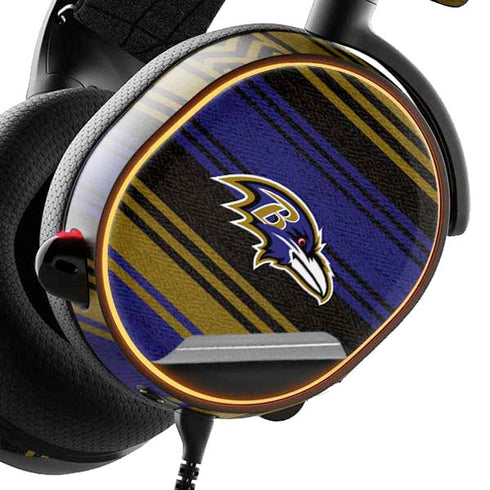 NFL Baltimore Ravens Trailblazer SteelSeries Arctis 3 Skin