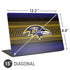 NFL Baltimore Ravens Trailblazer Universal Laptop 15in (12.2 x 8.8in) Skin