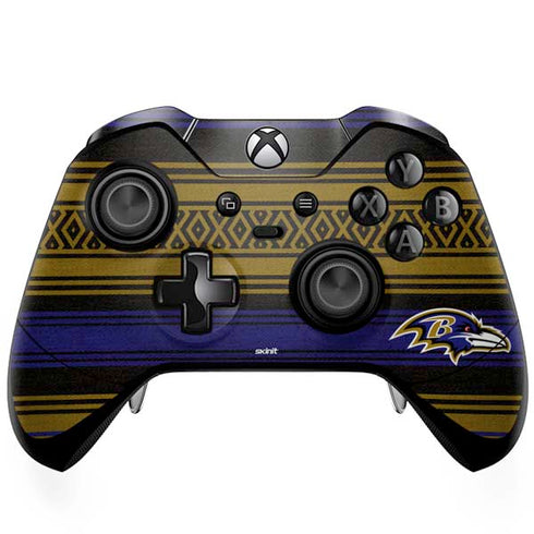NFL Baltimore Ravens Trailblazer Xbox One Elite Controller Skin