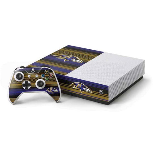 NFL Baltimore Ravens Trailblazer Xbox One S All-Digital Edition Bundle Skin