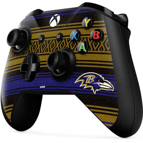 NFL Baltimore Ravens Trailblazer Xbox One X Controller Skin