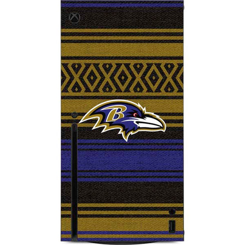 NFL Baltimore Ravens Trailblazer Xbox Series X Console Skin