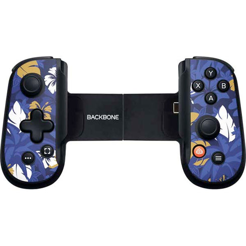NFL Baltimore Ravens Tropical Print Backbone One for iPhone Game Controller Skin