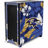 NFL Baltimore Ravens Tropical Print Corsair 4000D Tempered Glass Mid-Tower ATX Case Skin