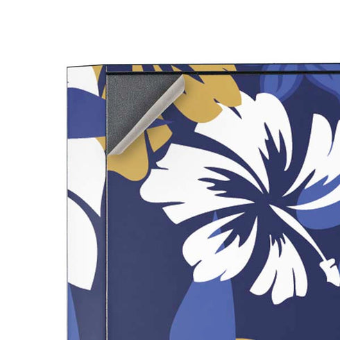 NFL Baltimore Ravens Tropical Print Corsair 4000D Tempered Glass Mid-Tower ATX Case Skin