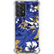 NFL Baltimore Ravens Tropical Print Galaxy A52 5G Clear Case