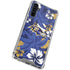 NFL Baltimore Ravens Tropical Print Galaxy A54 5G Clear Case