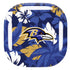 NFL Baltimore Ravens Tropical Print Galaxy Buds Pro Skin