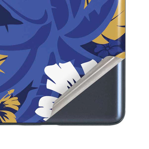 NFL Baltimore Ravens Tropical Print Galaxy S20 Fan Edition Skin