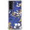 NFL Baltimore Ravens Tropical Print Galaxy S21 5G Clear Case